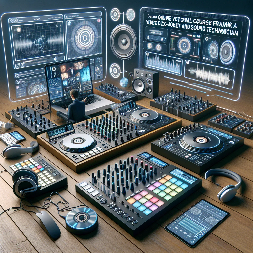 fp a distancia tecnico en video disc jockey y sonido